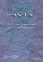 Send the Water SATB choral sheet music cover